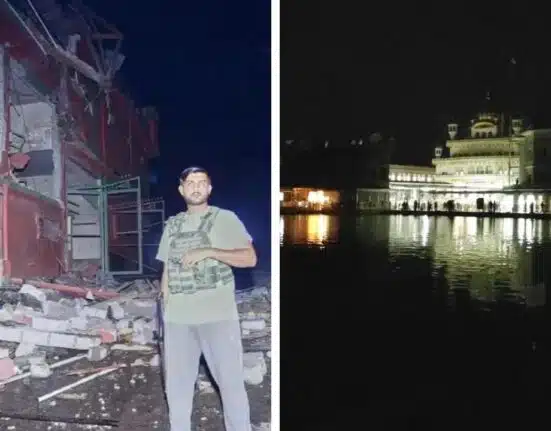 Blackout at Amritsar's Golden Temple, Lights switched off during mock drill