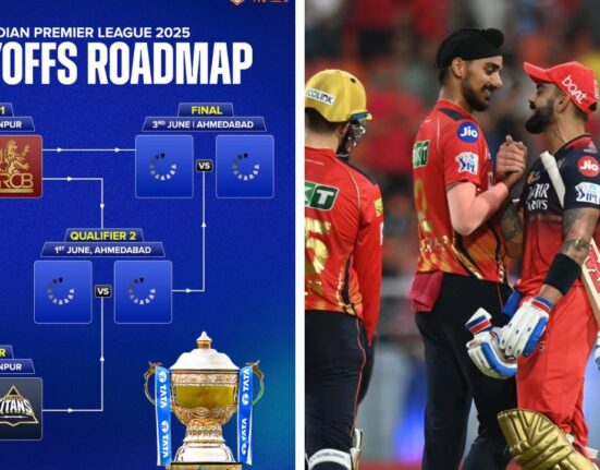 IPL 2025 Playoffs Schedule: Check team plays in Qualifier 1, Qualifier 2, Eliminator