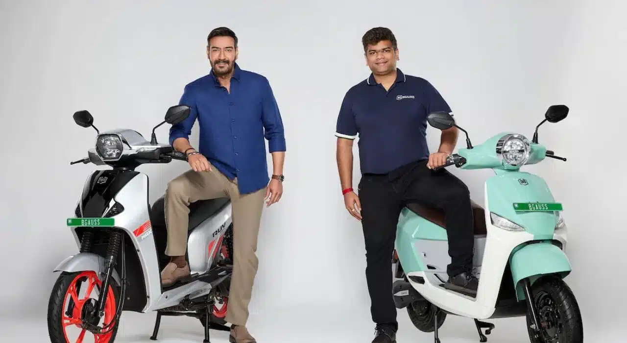 Ajay Devgn Become Brand Ambassador for BGauss E-Scooter Lineup
