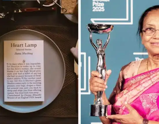 International Booker 2025 Winner Banu Mushtaq Wins with "Heart Lamp" Fiction