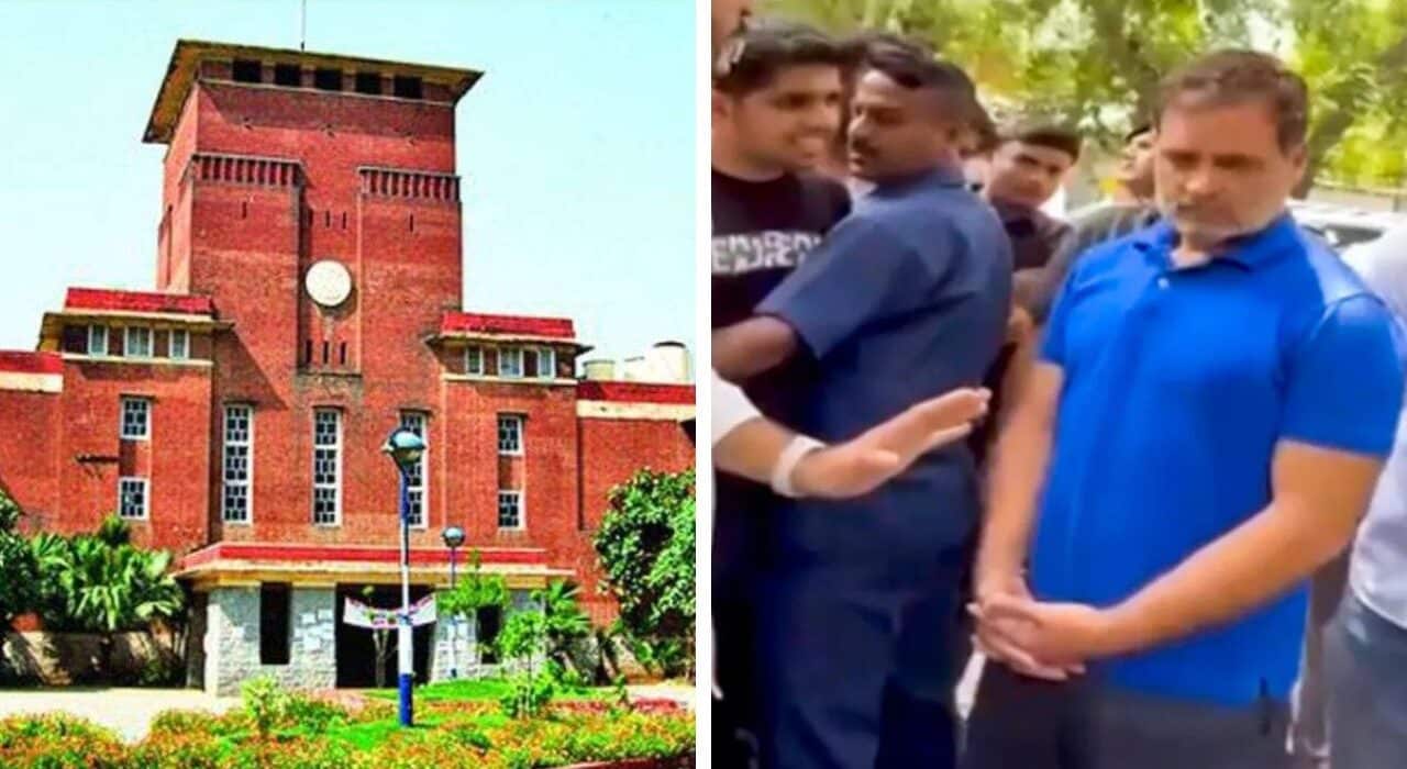 DU Objects Rahul Gandhi unexpected visit to campus