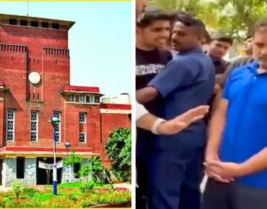 DU Objects Rahul Gandhi unexpected visit to campus