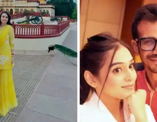 Yuzvendra Chahal Rumoured GF RJ Mahvash poses with Preity Zinta at Rambagh Palace
