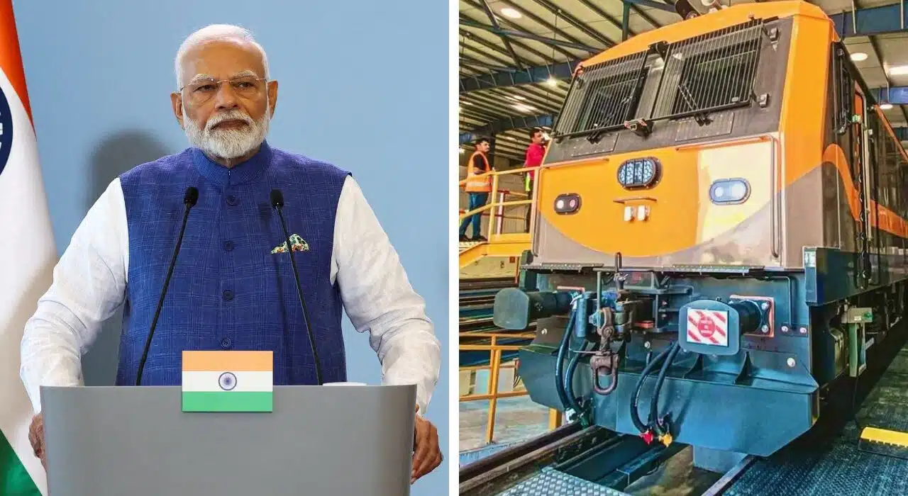 Atmanirbhar Bharat: PM Modi inaugurate India’s first 9000 HP locomotive engine
