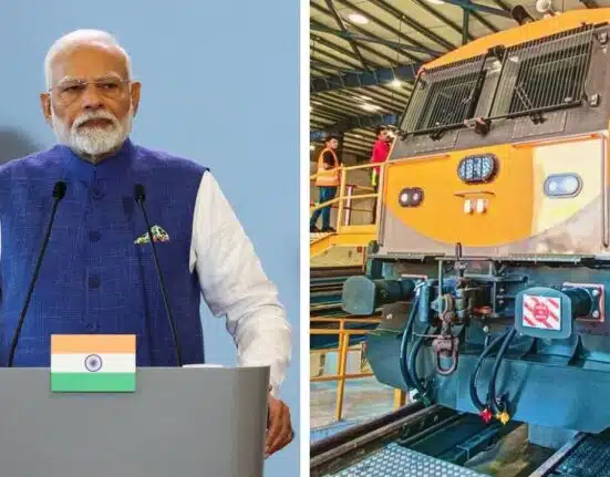 Atmanirbhar Bharat: PM Modi inaugurate India’s first 9000 HP locomotive engine