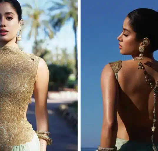 Janhvi Kapoor in backless dress at Cannes 2025, Represent her 'Homebound' film