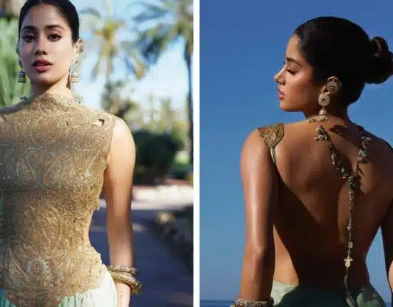 Janhvi Kapoor in backless dress at Cannes 2025, Represent her 'Homebound' film
