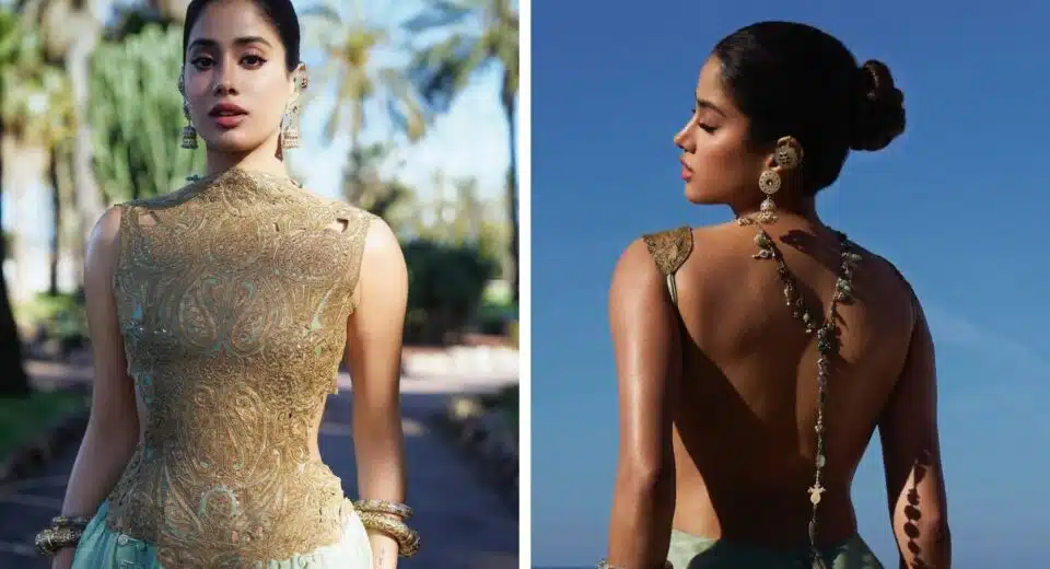 Janhvi Kapoor in backless dress at Cannes 2025, Represent her 'Homebound' film