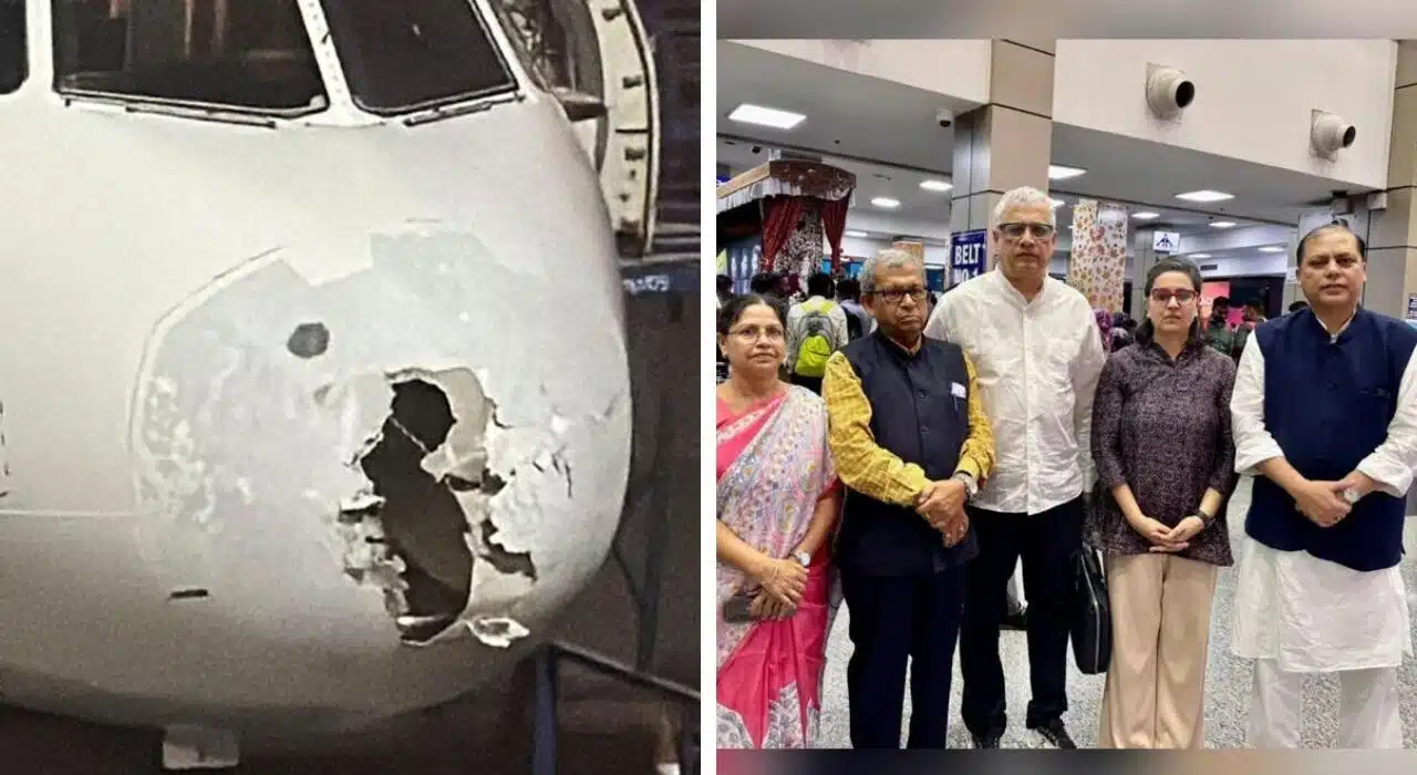 Delhi-Srinagar IndiGo flight encounter sudden hailstorm, Crew Called it near death experience