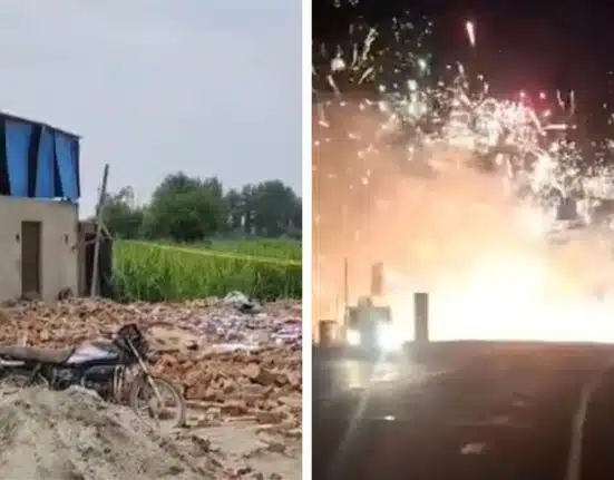 Firecracker Factory Blast in Amroha UP: 4 Dead, 9 Others badly Injured