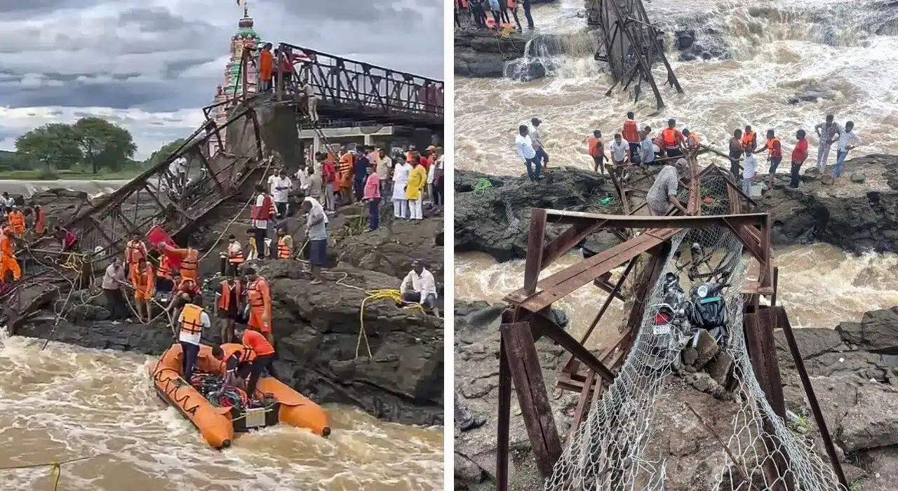 Pune Bridge Collapsed Rescue Operations End, 4 People Declared Dead, 2 Recovered