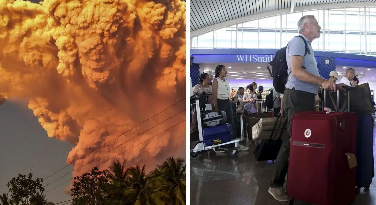 Indonesia 5,197-foot Volcano Eruption Cancelled Dozens of Bali Flights