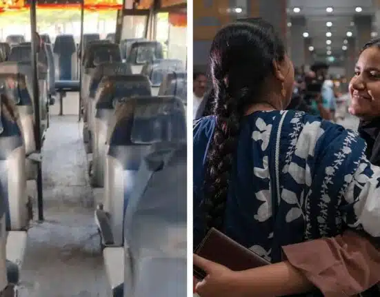 110 Indian Students land safely in Delhi from Iran, But Reported Poor Bus Condition
