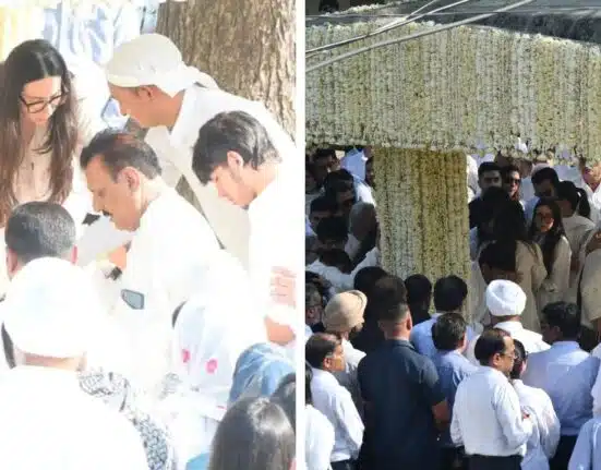 Karisma Kapoor got emotional at Ex Husband Sunjay Kapur funeral