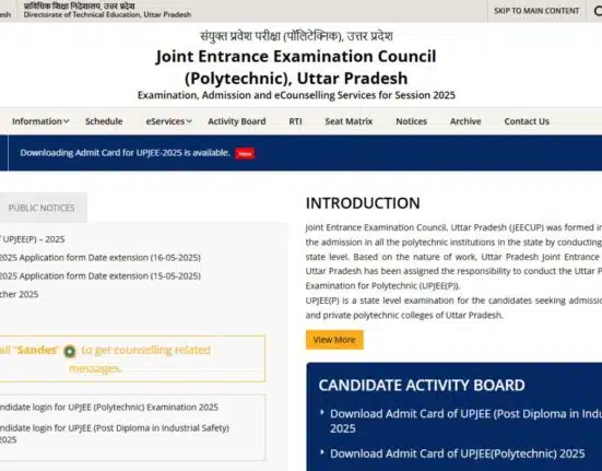 JEECUP Polytechnic Result 2025 To be Declared Today, Check category-wise cut-off marks on official website