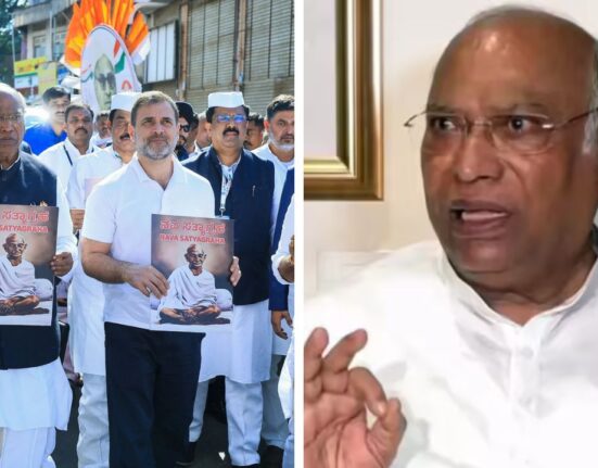 Congress President Kharge lead ‘Jai Bapu, Jai Bhim, Jai Samvidhan’ rally on 4 July in Hyderabad