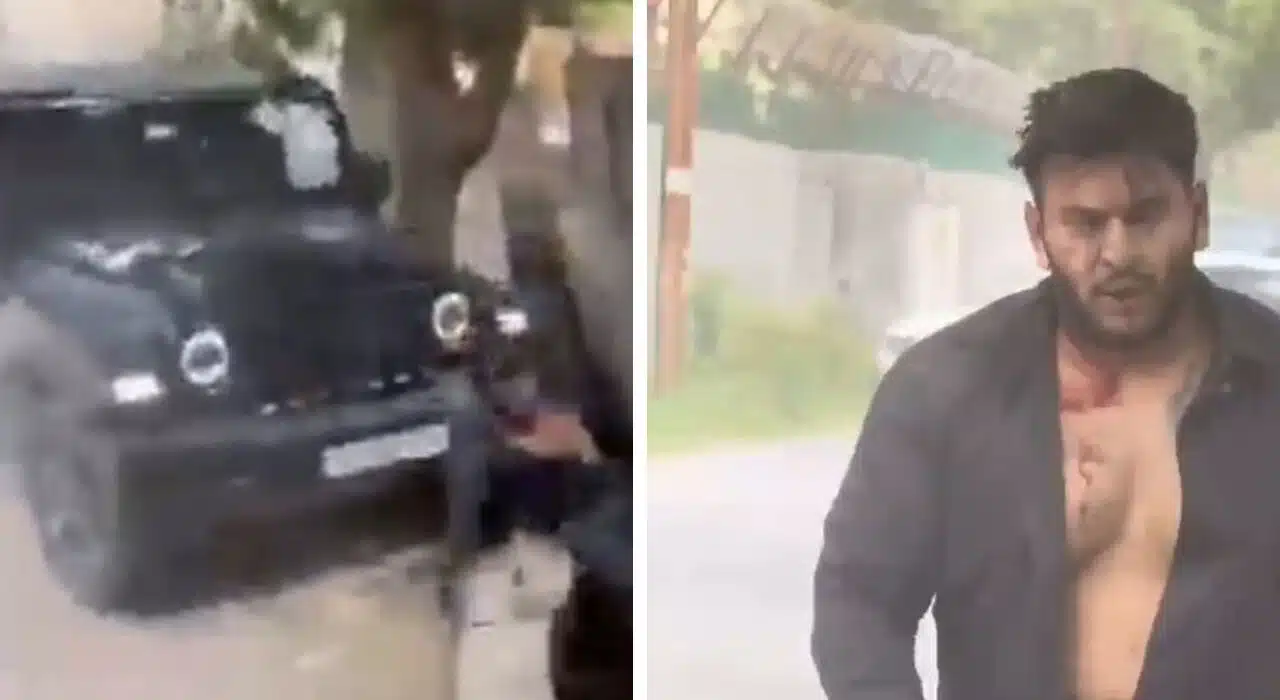 Shocking Noida Fight Incident: Mahindra Thar SUV Hit Man and Rammed him into Drain