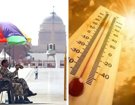 Red Alert Issue in Delhi after Heat Index Cross 51.9 degrees, Relief Expected after 13 June