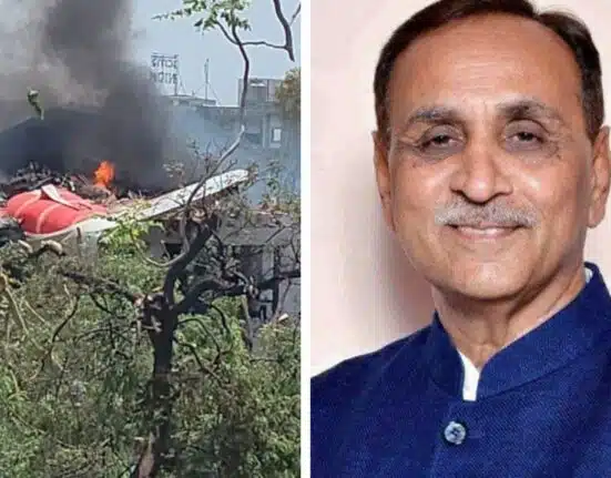 Ex-Gujarat CM Vijay Rupani On Board Flight in Ahmedabad Plane Crash