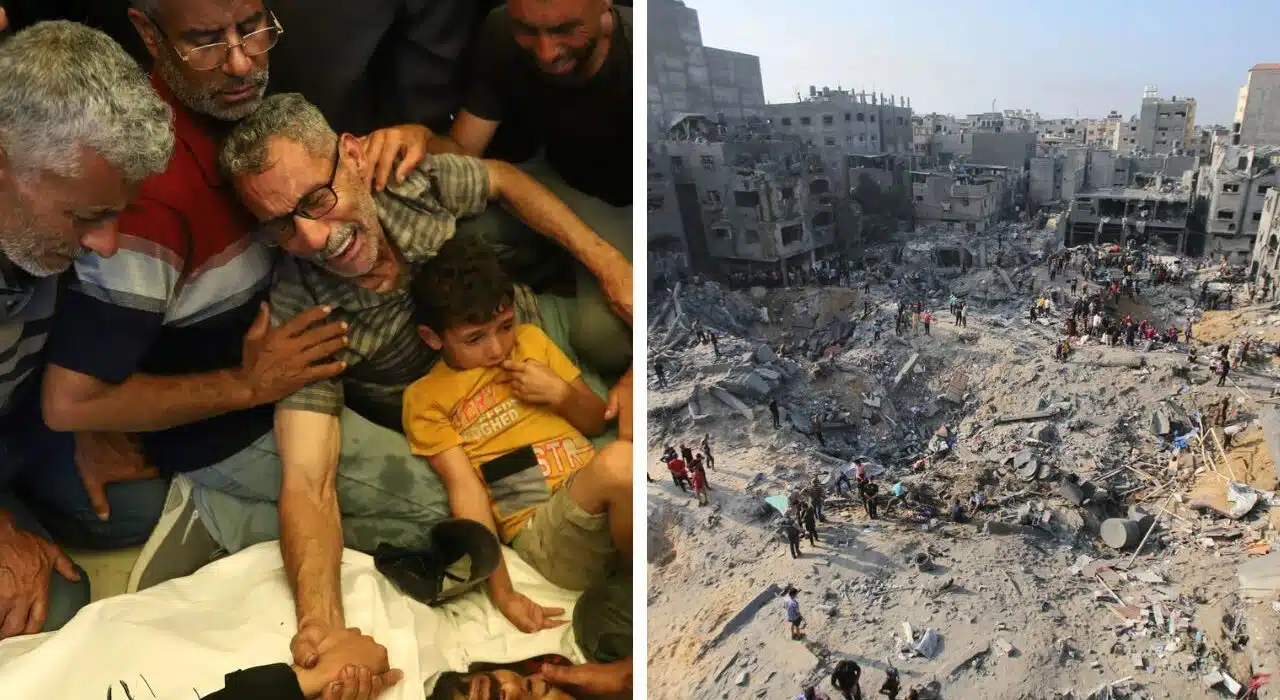 Palestinians Death Poll Has cross 55,000 count in Israel-Hamas war