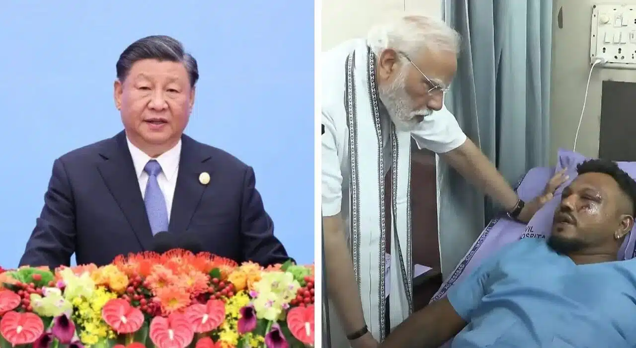 Chinese President Xi Jinping extended condolences to PM Modi over Ahmedabad Crash