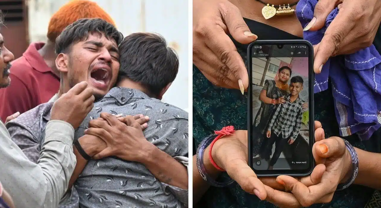 15 Year Old Akash Patni, sleeping near family’s tea stall killed with Ahmedabad Flight Crash