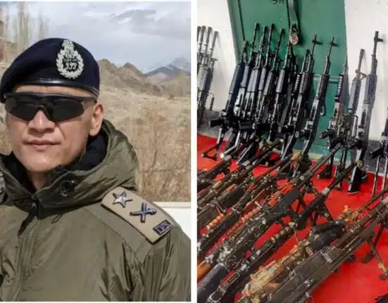 Manipur police and CAPF recover 328 guns in Raids On five Valley districts