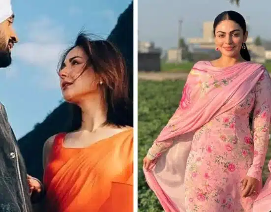 Netizens Slams Diljit Dosanjh for making Sardaar Ji 3 Film with Pak actor Hania Amir