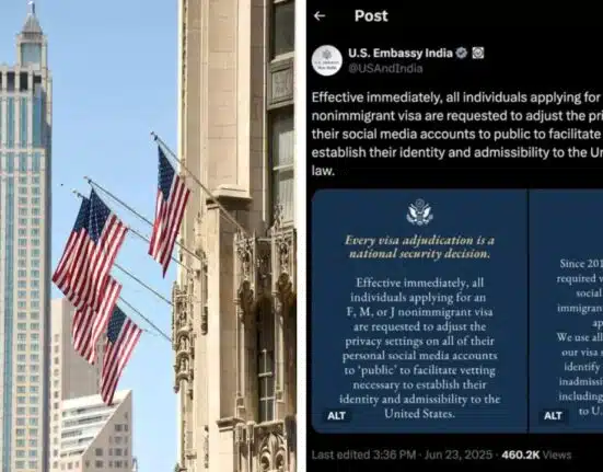 US Embassy India New Screening Guidelines: Ask Applicants To keep their Social Media Profile Public for US Visa
