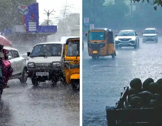 IMD Issue Chennai Rainfall Alert: Cloudy Skies, Light Showers, Steady Rain Expected