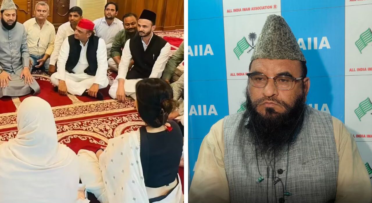 Attack on Dimple Yadav: Muslim maulanas Attack on Her To Visit Delhi Mosque with her Back Visible