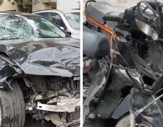 BMW Hit Scooty in Noida: 5 Year Old Girl Dead, Two Injured, Students Driving Car Arrested