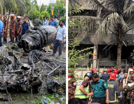 Bangladesh Air Force training Jet Crashed Into Dhaka School: 27 Killed, Over 160 Injured