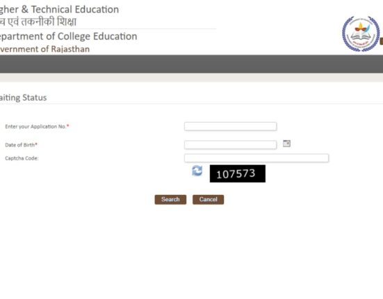 DCE Rajasthan Merit List 2025 Released, Check Admission Status for UG Studies