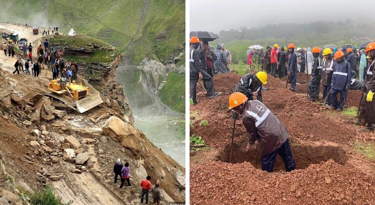 Father and 8 Year Old Daughter Crushed in Darjeeling Landslide, Heavy Rainfalls Triggers