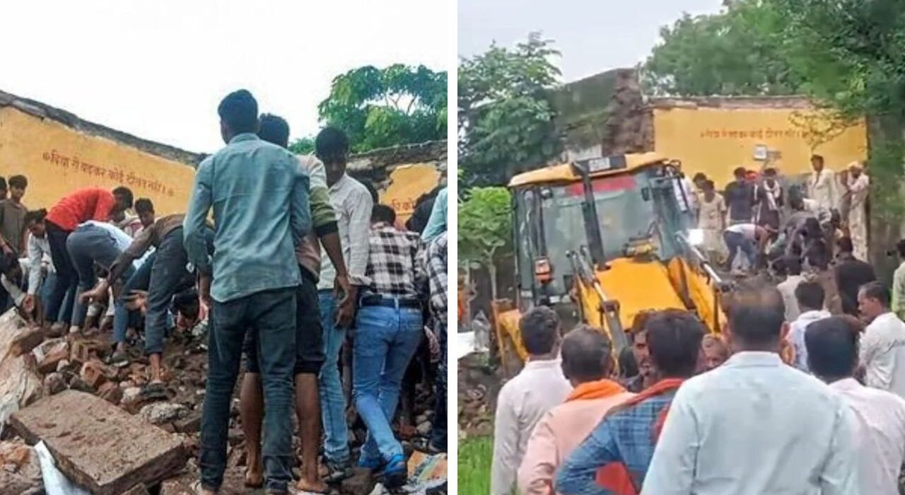 Govt School Building Collapse in Rajasthan: 7 Students Killed, 5 Teachers Suspended over negligence