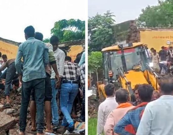 Govt School Building Collapse in Rajasthan: 7 Students Killed, 5 Teachers Suspended over negligence