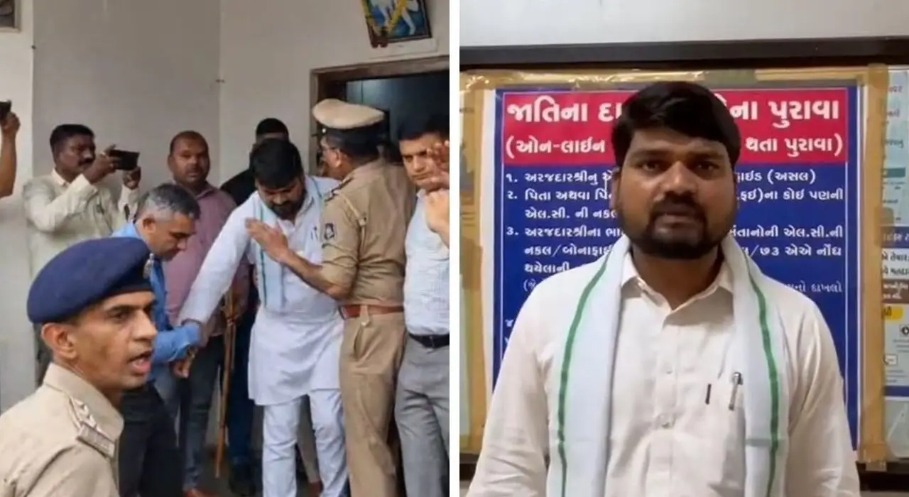 Gujarati Politician ( AAP MLA) Chaitar Vasava Arrested in Murder Case