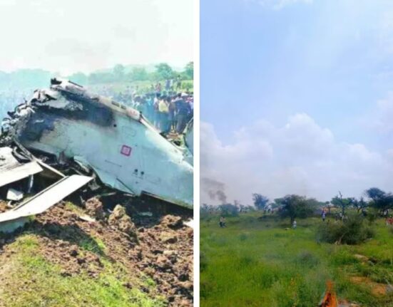 IAF Jaguar trainer aircraft Crashed in Rajasthan's Churu, Both Pilots Killed