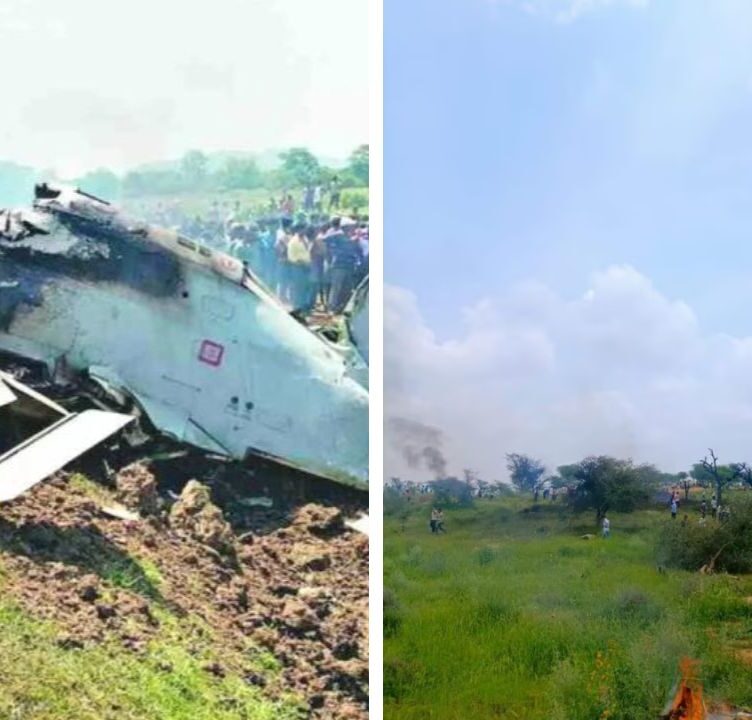 IAF Jaguar trainer aircraft Crashed in Rajasthan's Churu, Both Pilots Killed