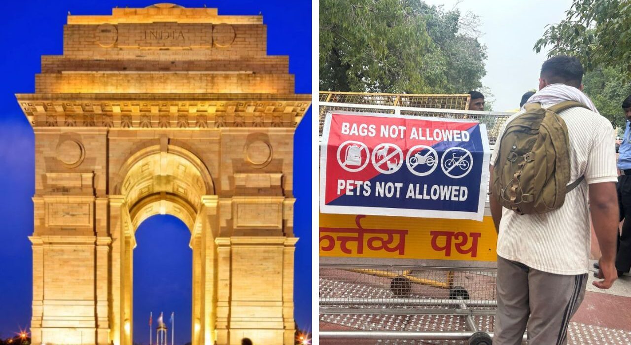 India Gate New Rules: No food items, bags, bed sheets, or pets allowed
