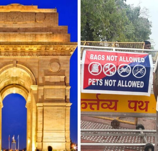 India Gate New Rules: No food items, bags, bed sheets, or pets allowed