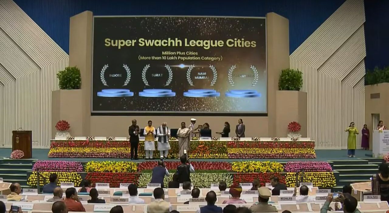You said: Indore announce as India's Most Cleanest City for 8th Time in annual Swachh Survekshan survey