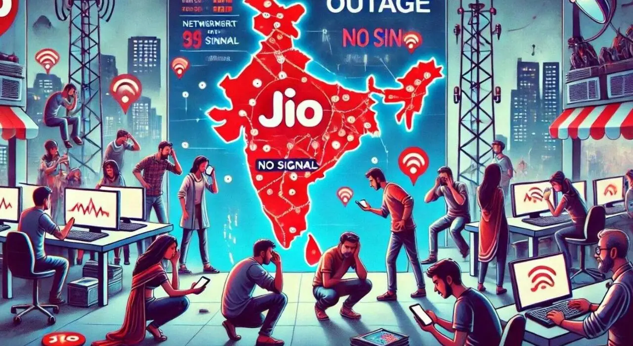 Jio Network Down in Mumbai And Other Cities, Users Report " No signal"