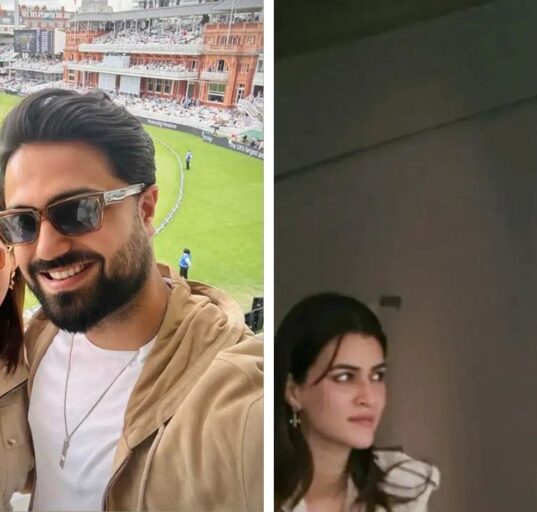 Kriti Sanon enjoys IND vs ENG Test Match with rumoured boyfriend Kabir Bahia at Lord's Stadium