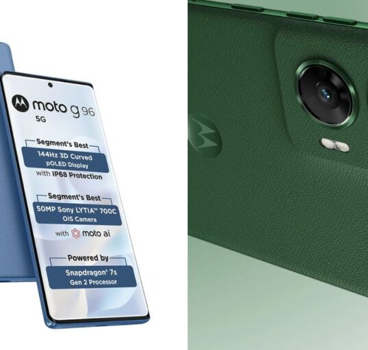 Moto G96 First Time on Sale on Flipkart: 4K video recording at Rs 17,999
