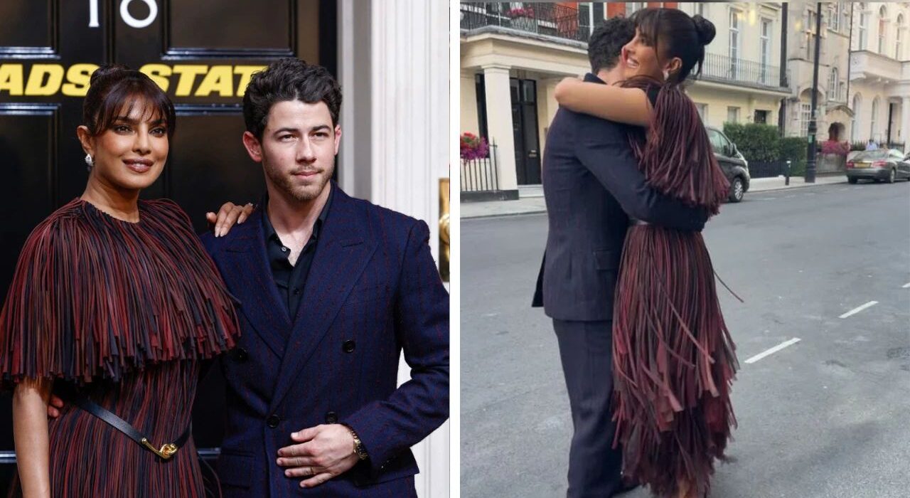 Nick Jonas Candid Moment With Priyanka Chopra Before Heads Of State Premiere Is Swoon-Worthy