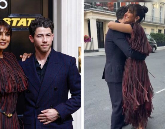 Nick Jonas Candid Moment With Priyanka Chopra Before Heads Of State Premiere Is Swoon-Worthy