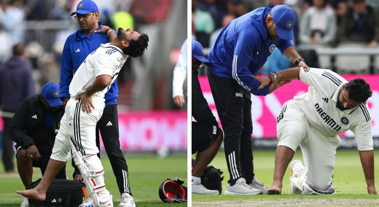 Rishabh Pant suffered Toe Fracture, Out from India vs England Test series for Batting