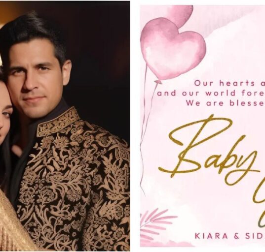 Sidharth Malhotra and Kiara Advani blessed with baby girl, Confirm News on Instagram